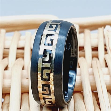 versace wedding band|Versace rings for men.